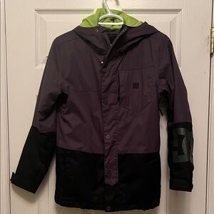 DC Kids Jacket in Purple and Black